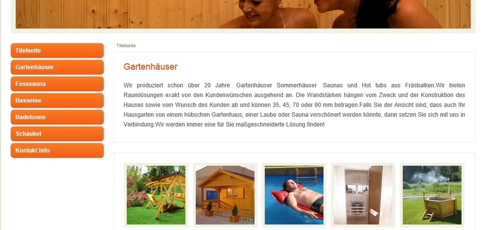Naturstammhaus company website